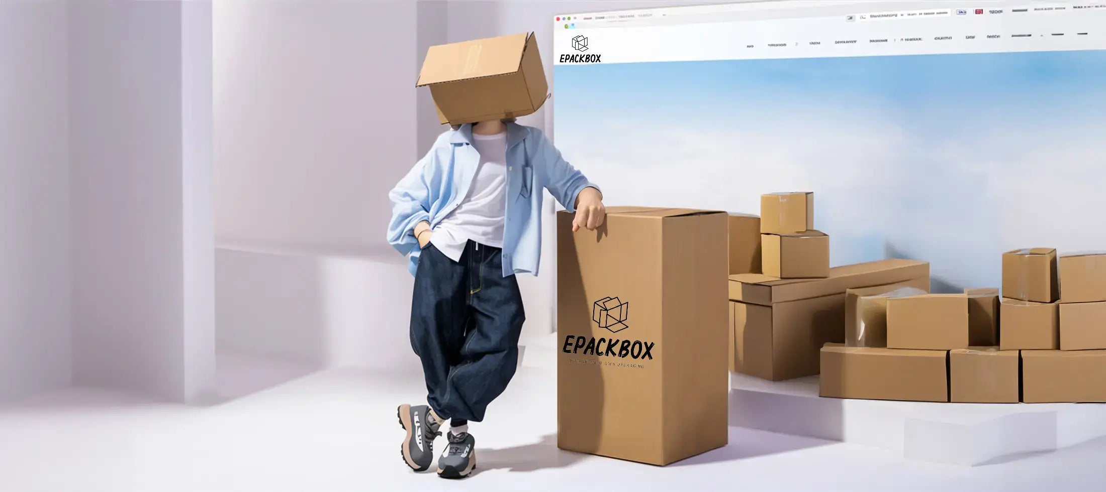 EPACKBOX現貨紙箱橫額