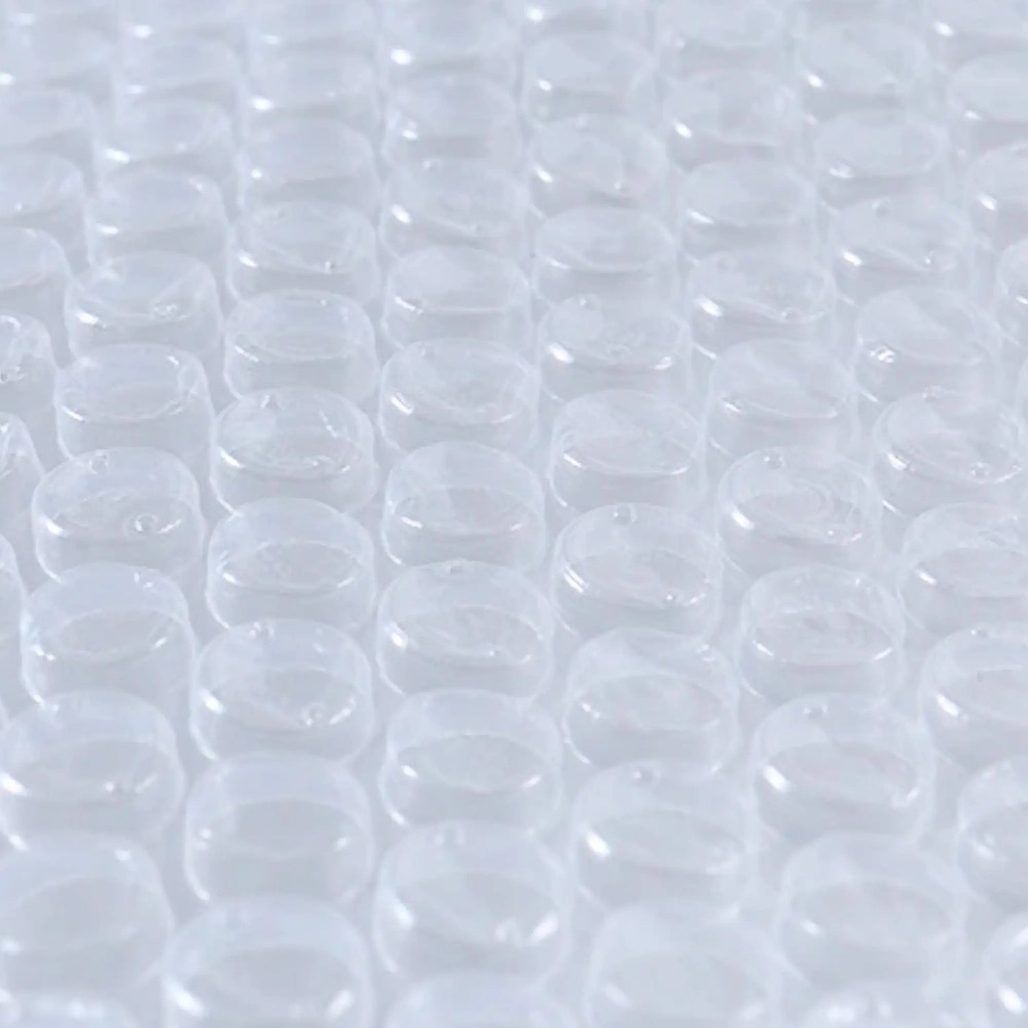 10mm 氣泡紙 (bubble wrap 中文) 特寫,透明氣泡包裝材料提供防撞緩衝,適合電子產品、玻璃器皿的包裝保護