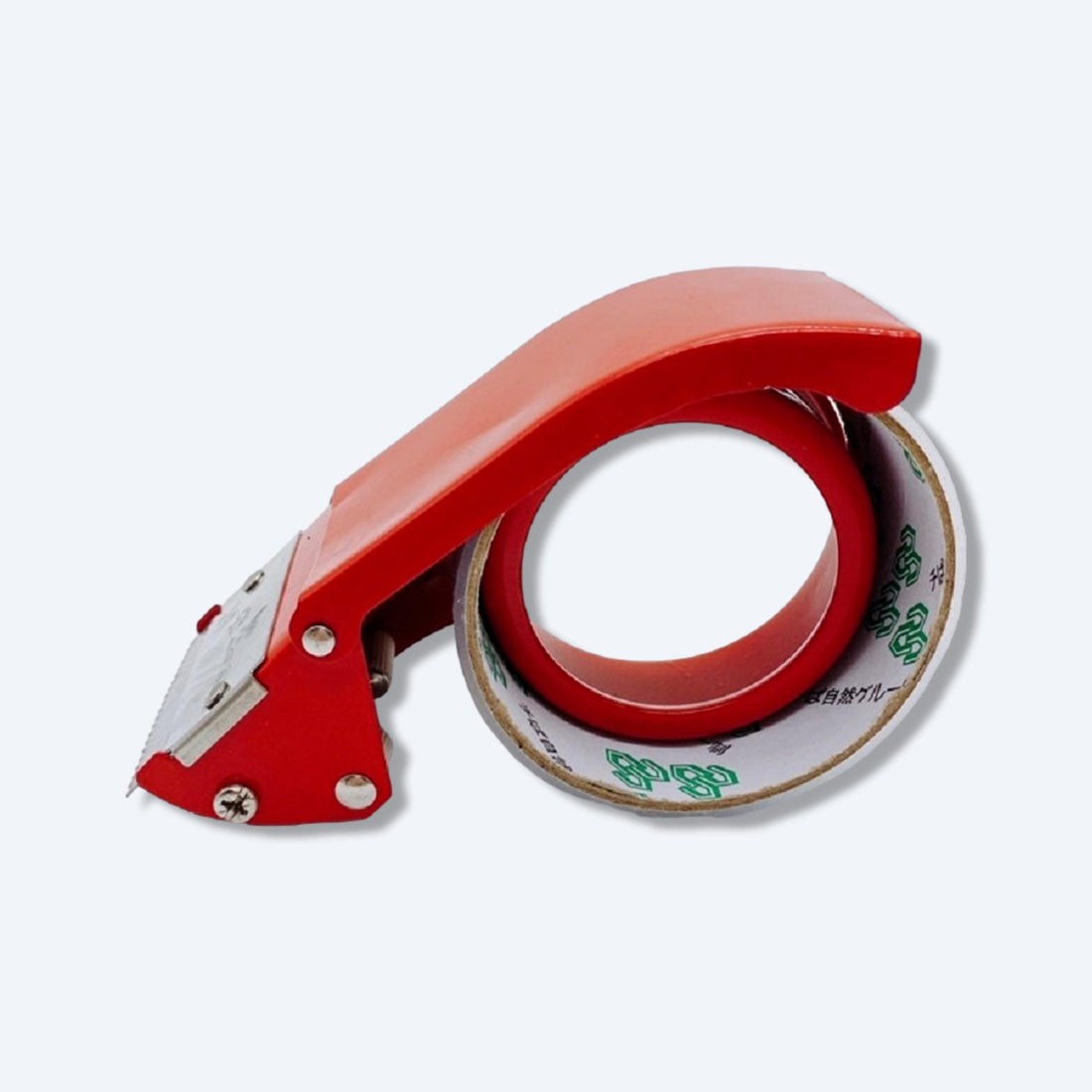 Red metal sealing tape machine
