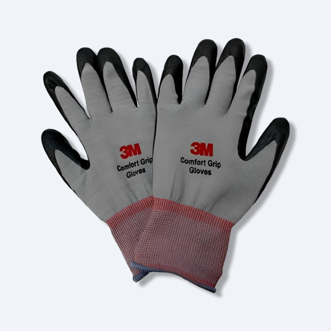 3M - Gray Comfort Non-Slip Wear Resistant Gloves - 1193